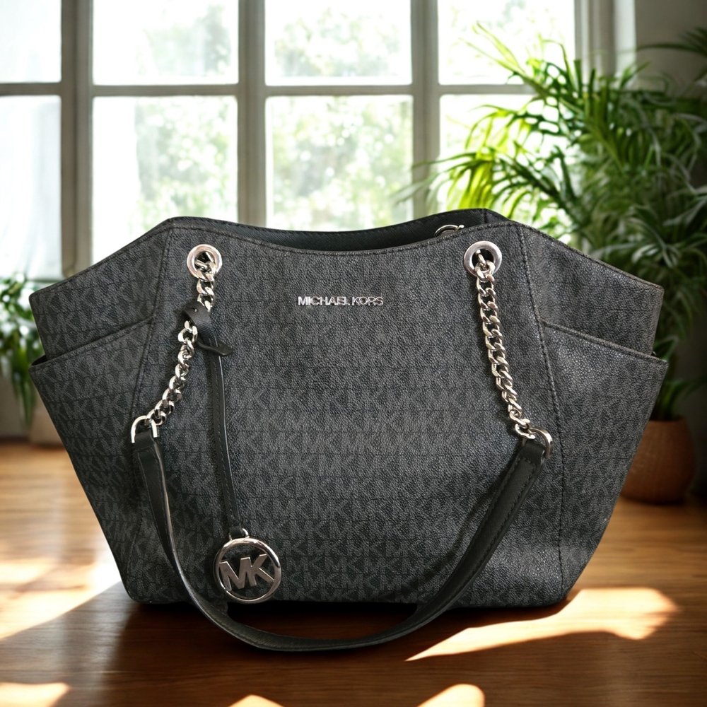 Michael Kors Gray Tote Bag